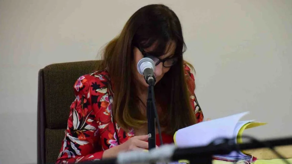 Cecilia Desiata, la jueza que intervino en este debate. FOTO: EN LÍNEA NOTICIAS/ARCHIVO