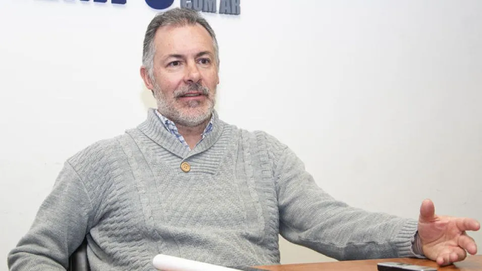 Ignacio Laborda, durante la charla con EL TIEMPO.  NACHO CORREA 