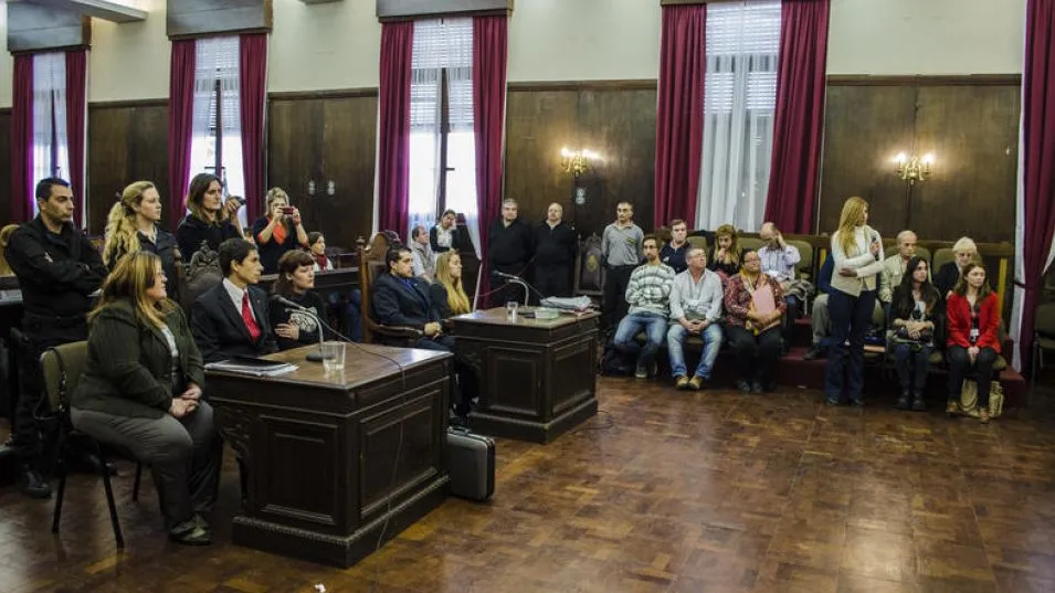 El 26 de agosto de 2015 finalizó el primero de los juicios con jurados que se hizo en el Departamento Judicial de Azul. NACHO CORREA/EL TIEMPO/ARCHIVO