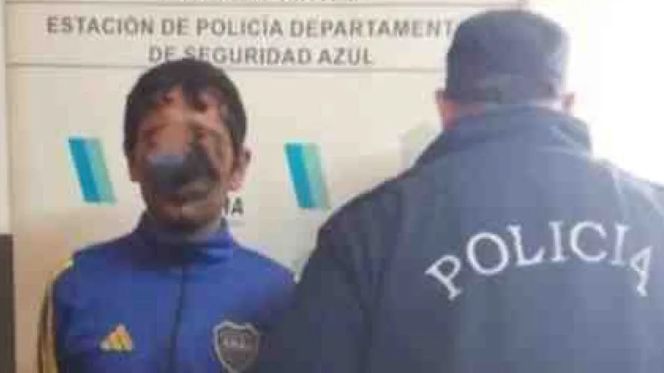 El imputado por estos hechos fue aprehendido ayer domingo y hoy lunes recuperó la libertad. FOTO: EPDS AZUL/PBA