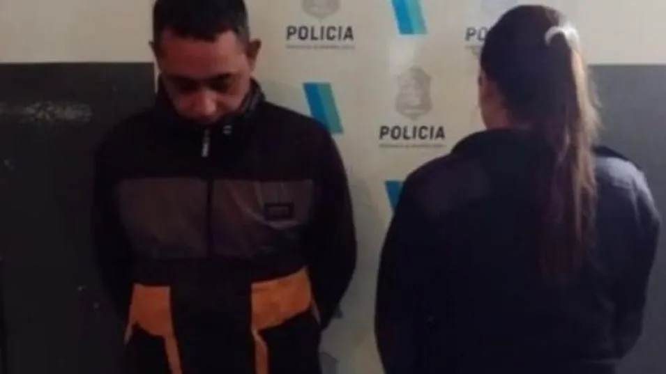El azuleño que está preso por estos hechos de violencia de género había sido detenido el pasado 18 de febrero.  EPDS AZUL/PBA/ARCHIVO
