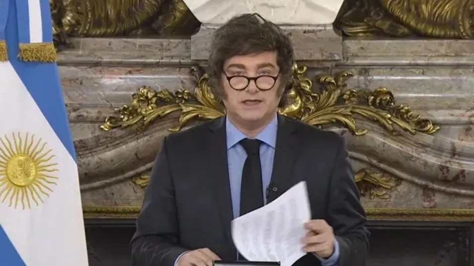 Con una nueva y fuerte defensa del equilibrio fiscal, Javier Milei dijo que "lo peor ya pasó"