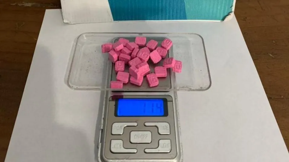 Las pastillas de éxtasis que tenía el olavarriense que fue condenado en este juicio abreviado a tres años de prisión en suspenso.   VIAL AZUL/PBA/ARCHIVO