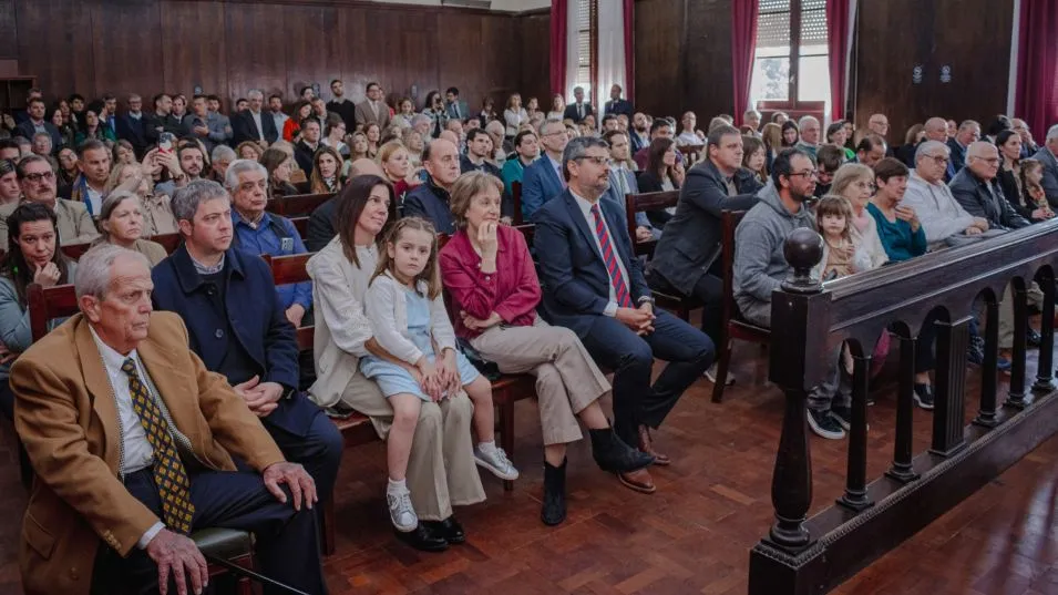 Los magistrados juraron en la sala de la Cámara Penal, que estuvo colmada de asistentes. FOTO: NICOLÁS MURCIA/EL TIEMPO