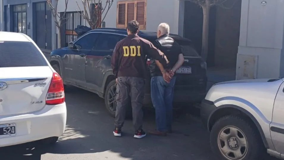 González, uno de los comerciantes imputados y que también desde ayer miércoles está detenido. FOTO: DDI AZUL/PBA