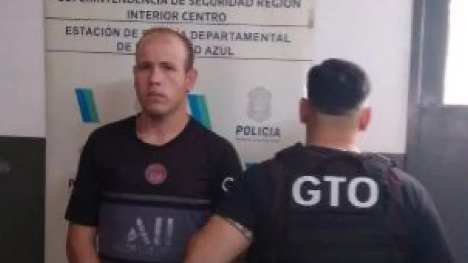 El condenado por este caso de abuso sexual. La pena que le fuera dictada vence a principios de agosto de 2027. FOTO: EPDS AZUL/PBA