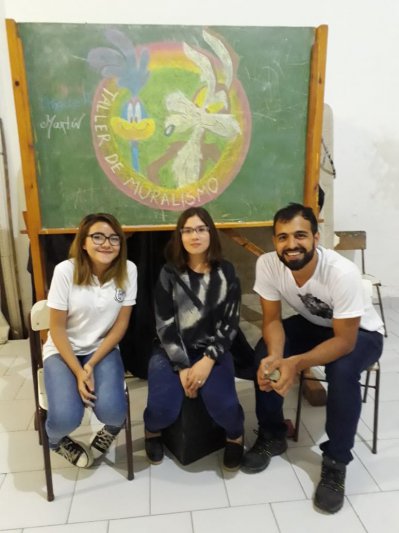 "El objetivo es muralismo en el espacio público"