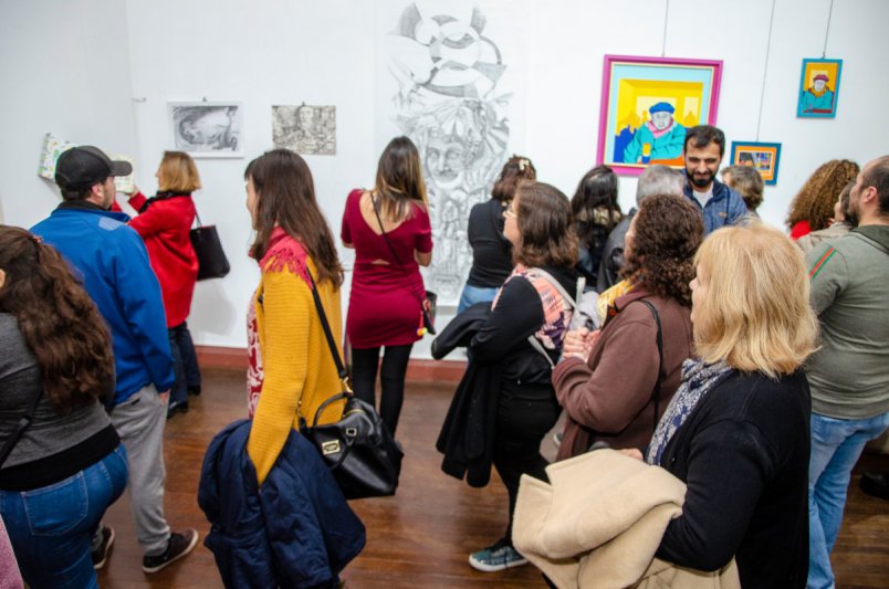 Inauguración en Bellas Artes 