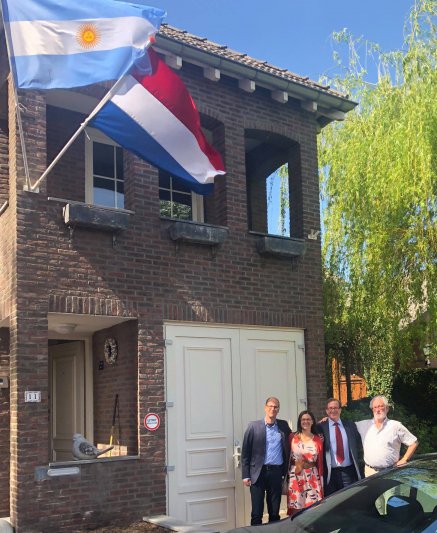 Importante visita a la fundación "Un abrazo para los amigos"