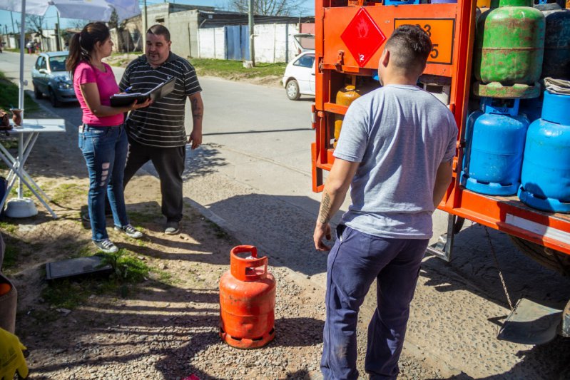 Vuelven las garrafas a 270 pesos