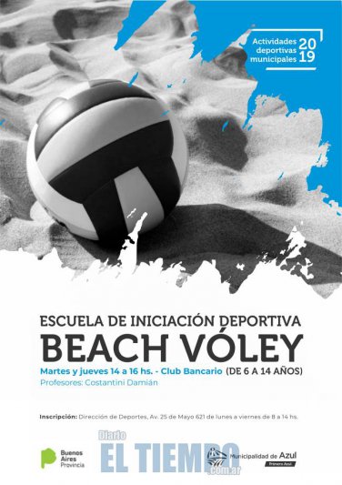 Iniciación deportiva en Beach Vóley y Básquet 3x3