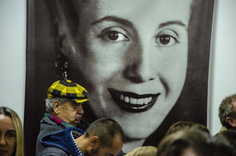 Se homenajeó ayer a Eva Perón en el  marco del centenario de su nacimiento