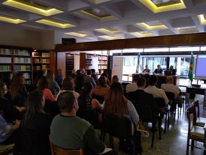 Se realizaron las jornadas de Derecho Laboral en  la sede del Colegio de Abogados departamental