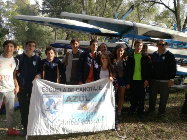 Resultados de canotaje en Olavarría