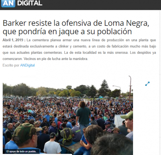 Simbólico abrazo fabriquero