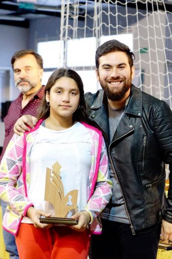 La Escuela de Ajedrez se presentó en Bolívar