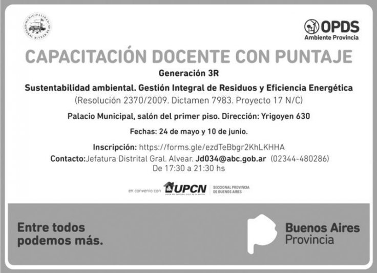 Capacitación docente