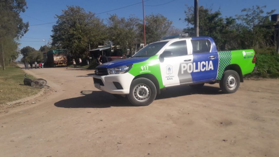 Una ciclista herida en choque con un auto