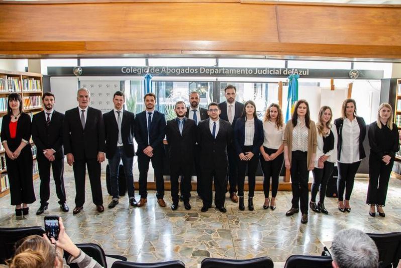 Juraron nuevos profesionales en el Colegio de Abogados