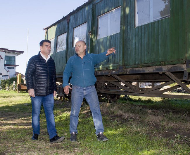 Reunión con autoridades del Ferroclub
