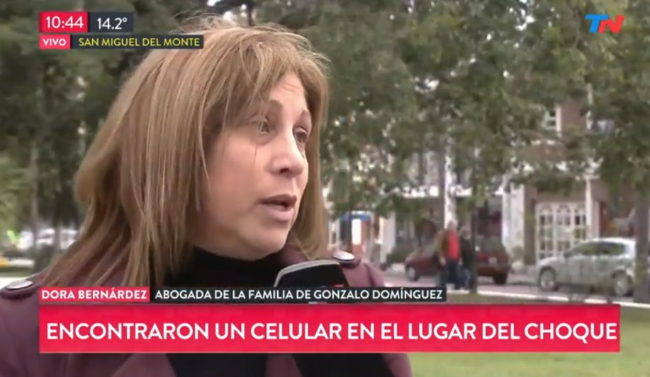 Monte: confirman que encontraron un celular sin memoria ni chip cerca del choque
