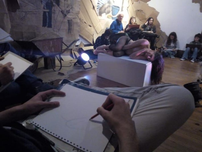 Testimonios de los participantes  de la jam de dibujo en el Museo