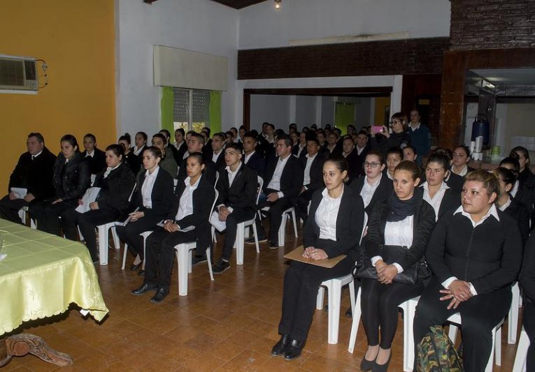 En la Unidad 7 presentaron a setenta  y nueve agentes que ingresaron al SPB 
