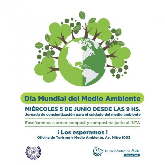Se desarrollará una jornada por el  Día Mundial del Medio Ambiente