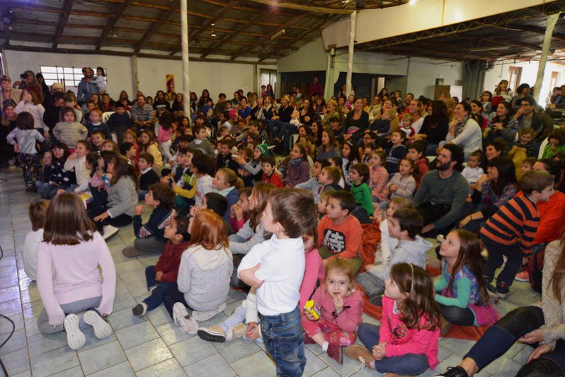 Pim Pau: integración, arte y juegos  que se disfrutaron en familia