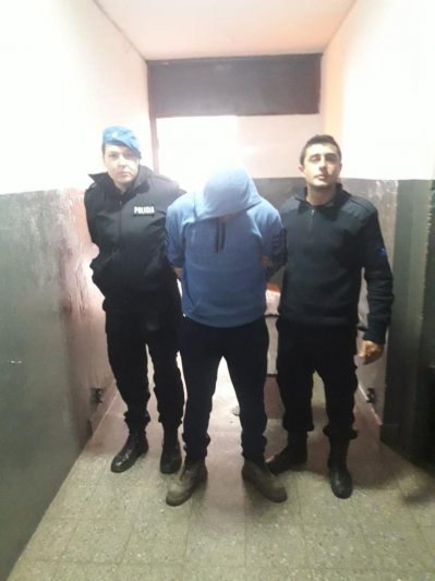 Otro azuleño detenido 