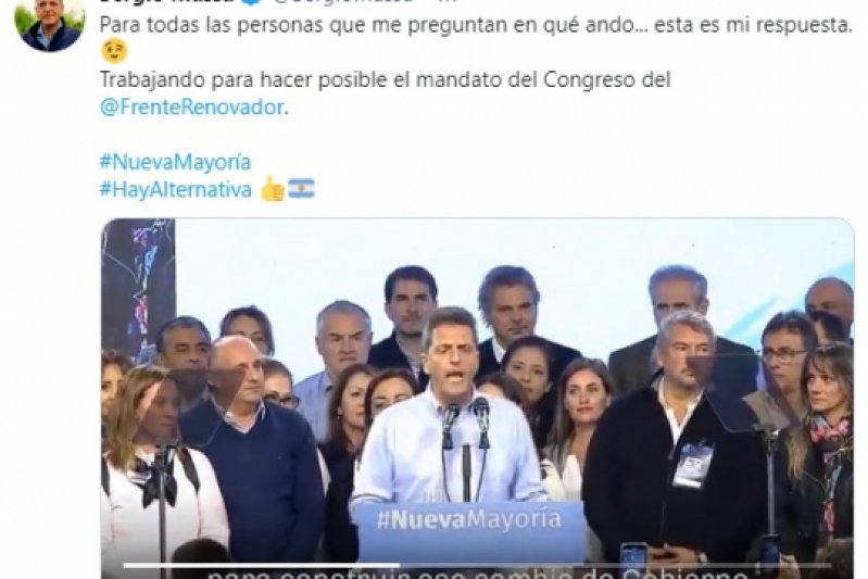 Entre versiones y presiones, Massa estira la indefinición sobre su futuro