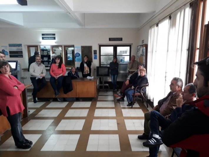 Protesta de los trabajadores judiciales bonaerenses
