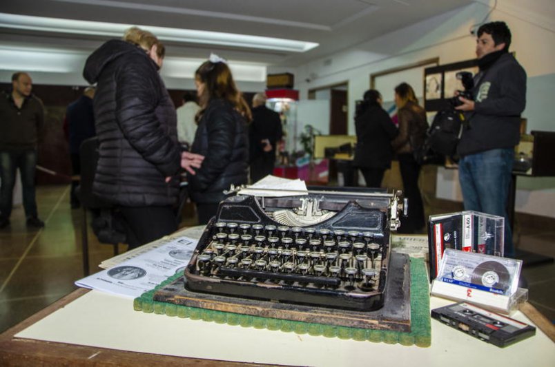 Se inauguró ayer una muestra en homenaje al periodismo argentino