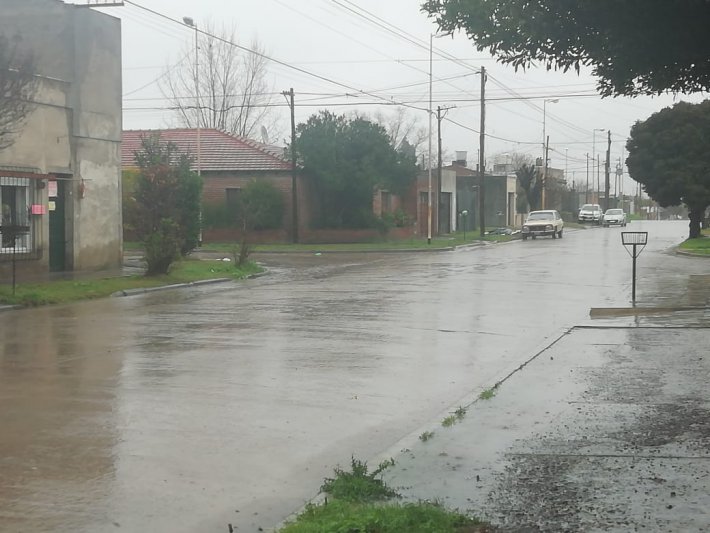 Postales de otra jornada lluviosa