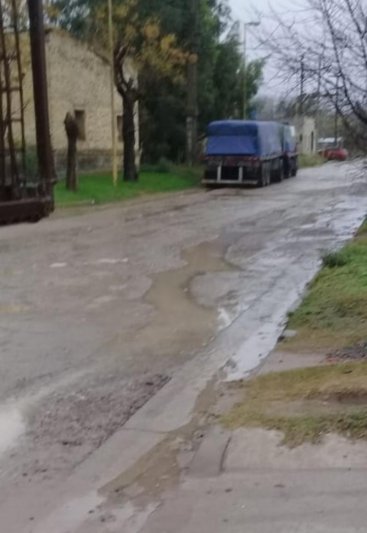 En Azul, las lluvias generaron inconvenientes  en algunos barrios, pero ninguno a gran escala