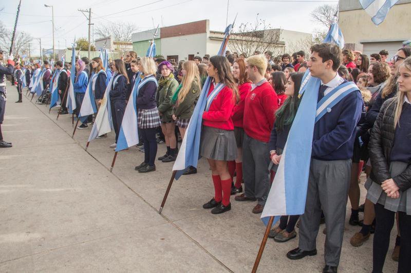 "Tenemos el compromiso irrenunciable de  defender nuestra bandera por sobre todas las cosas"