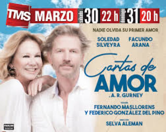 Facundo Arana y Soledad Silveyra con "Cartas de amor"