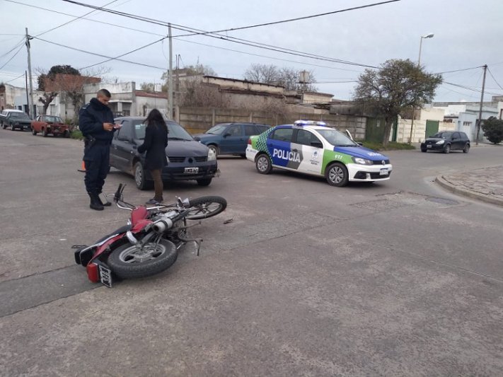 Un lesionado en incidente de tránsito 