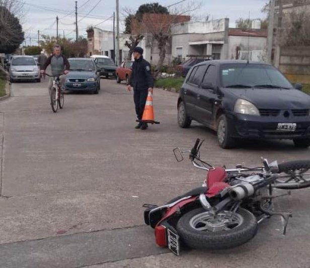 Un lesionado en incidente de tránsito 