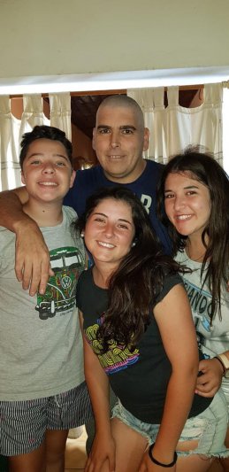 "Que la gente se anime a donar sangre, es muy  sencillo y le puede salvar la vida a otra persona"