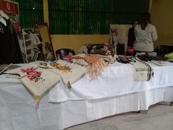Hilados del Azul nuevamente  en la Feria Caminos y Sabores