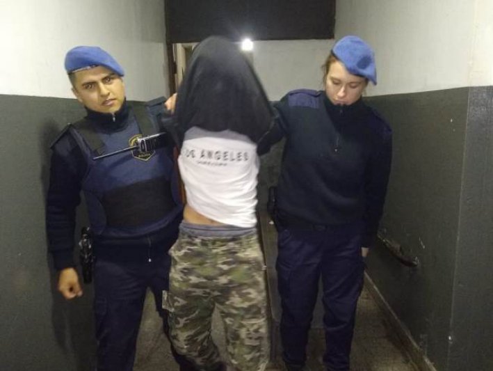 Ingresó a una casa: aprehendido