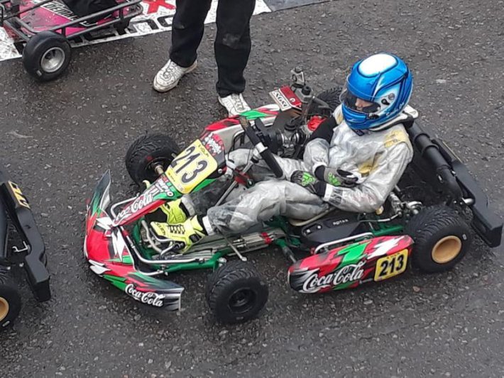 Simón Volpi, octavo en el Campeonato Argentino.