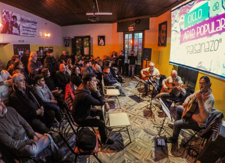 Ciclo de arte popular  Paisanazo, el 19 de julio