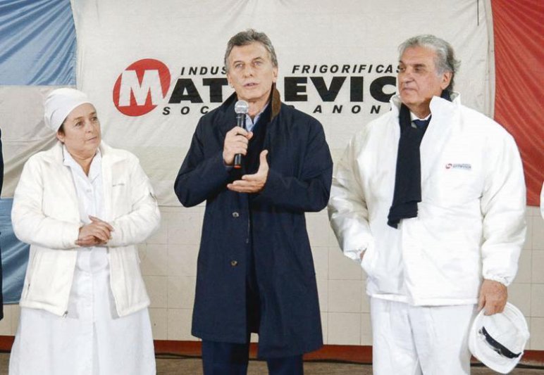 Cierra un frigorífico  que inauguró Macri