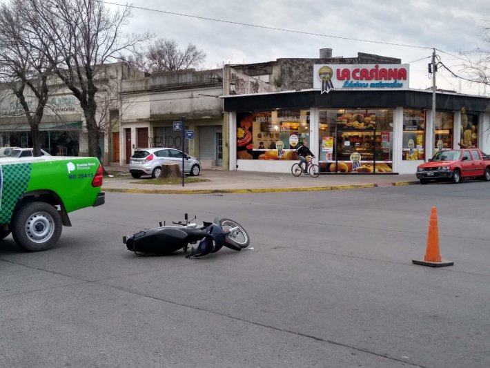 Choque en Av. Mitre y Arenales