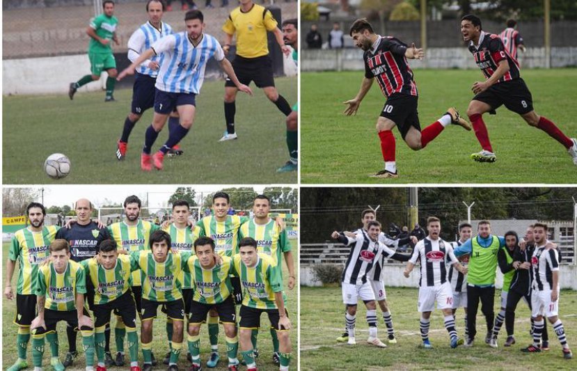 Chacarita, Alumni, Piazza y Sarmiento, los semifinalistas