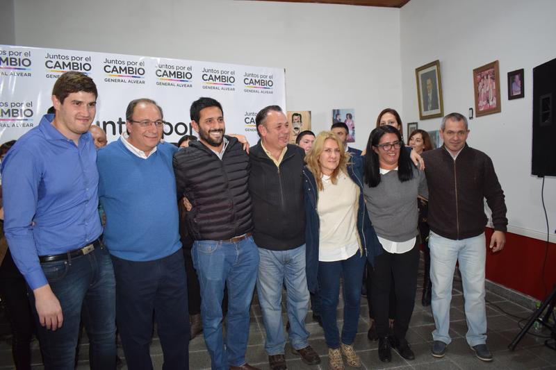 Juntos por el Cambio presentó el  domingo su lista de precandidatos