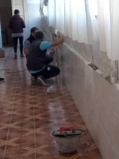 Jornada solidaria en el Hogar Sagrado Corazón