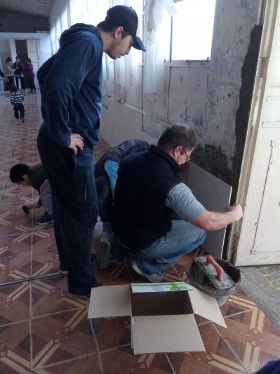 Jornada solidaria en el Hogar Sagrado Corazón